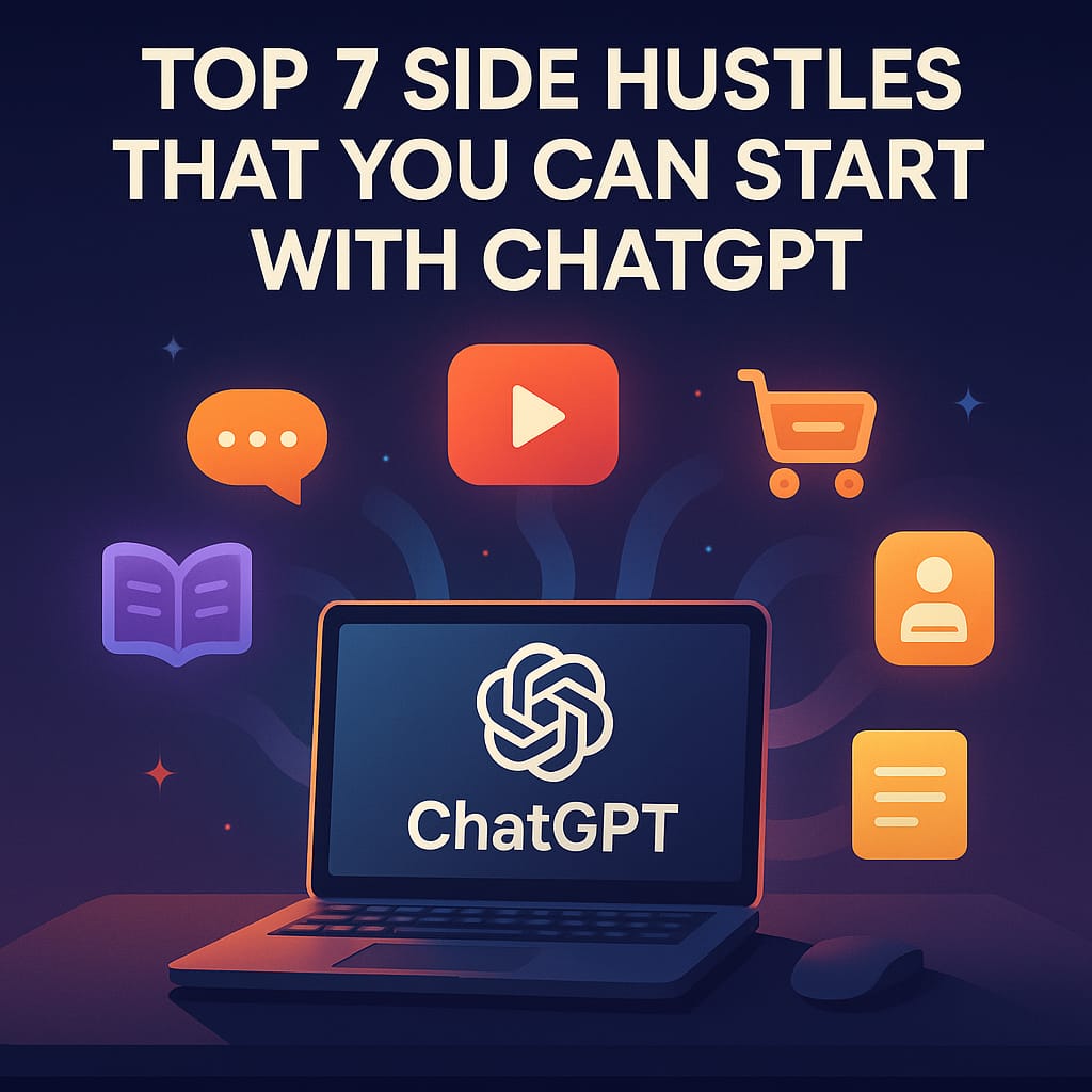 Top 7 Side Hustles That You Can Start with ChatGPT in 2025