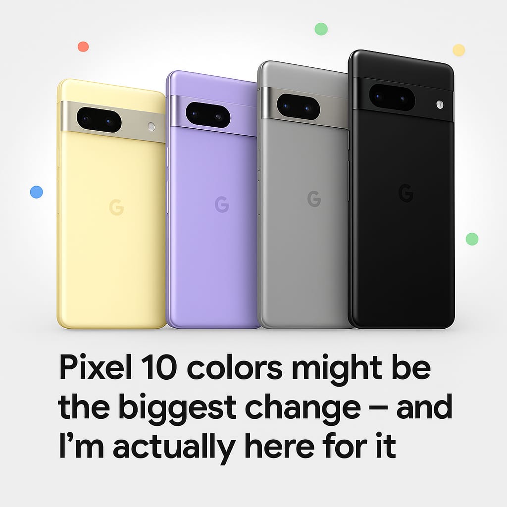 Pixel 10 and 10 Pro Colors Leak: Google’s Upcoming Phones May Come in Bold Shades Like Iris, Limoncello, and Sterling