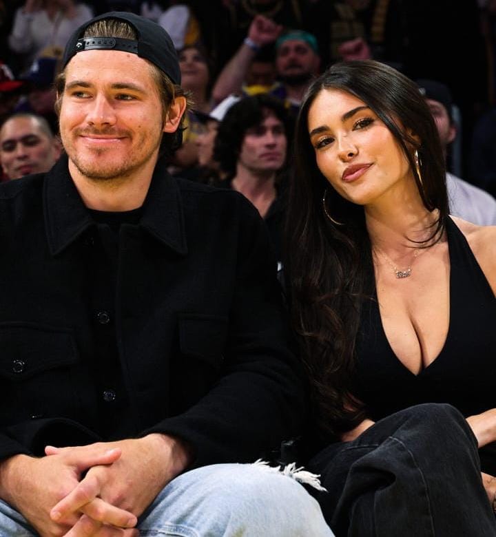 Madison Beer’s Courtside Protector: Justin Herbert’s Heroic Save Breaks the Internet Photo Via Instagram