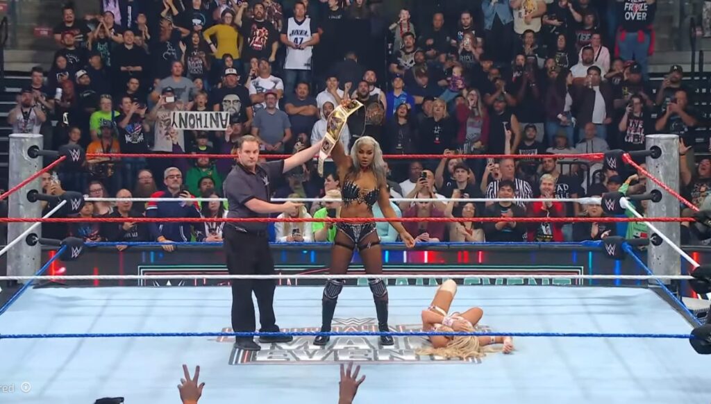 Wait What Jade Cargill just Pinned Tiffany Stratton she is the new Women's Champion