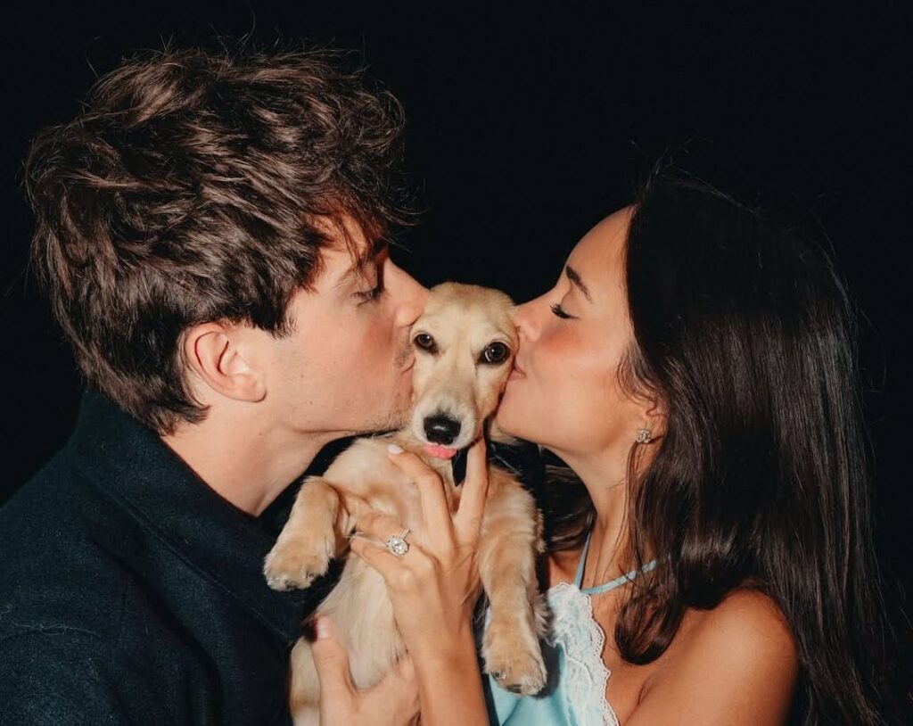 Charles Leclerc Engaged to Alexandra Saint Mleux