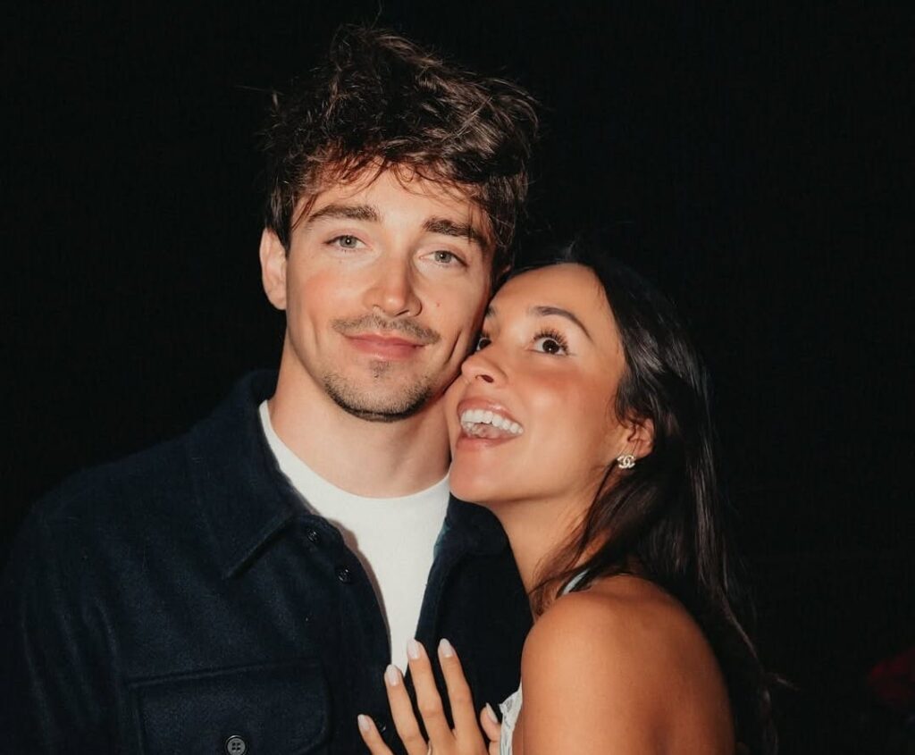 Charles Leclerc Engaged to Alexandra Saint Mleux — Ferrari Star Shares Emotional Post