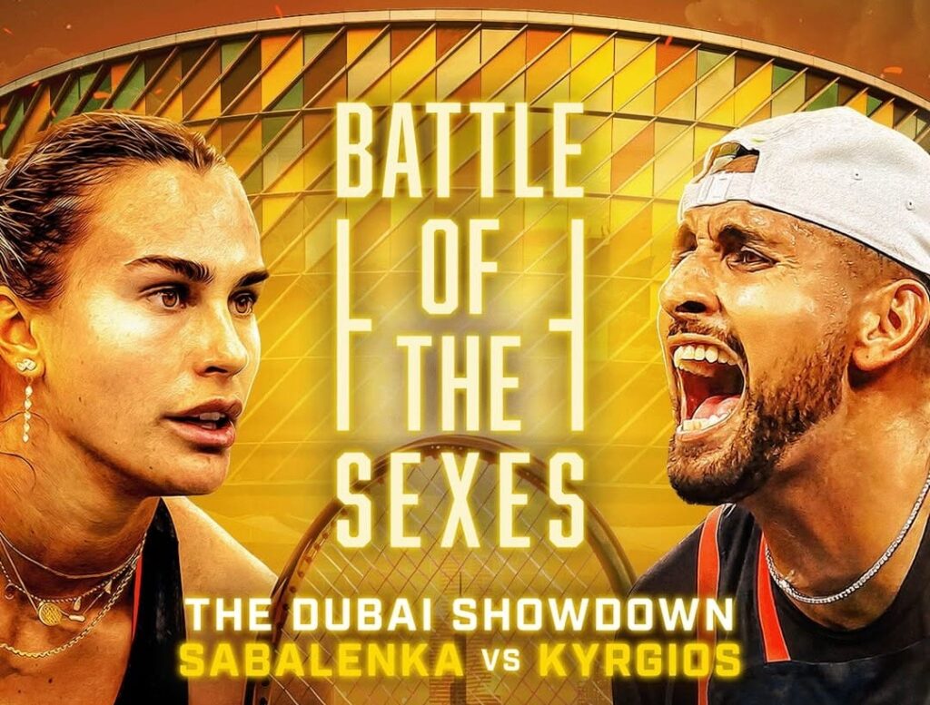 Aryna Sabalenka Set to Face Nick Kyrgios in “Battle of the Sexes” Showdown This December