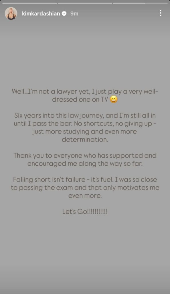 BREAKING: Kim Kardashian Fails California Bar Exam — Says ChatGPT Studying “Made Me Miss Questions”
